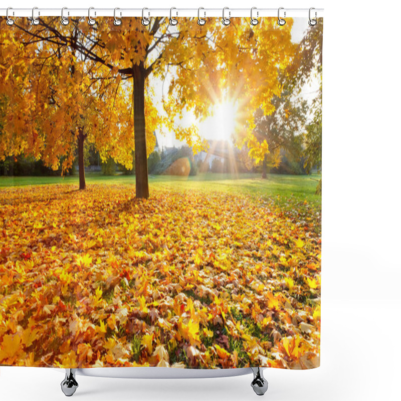 Personality  Colorful Autumn Shower Curtains