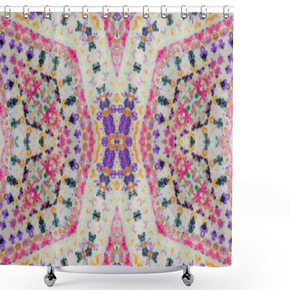Personality  Subtle Bohemian Color Pattern. Wash Abstract Spot. Tie Dye Boho Abstract Repeat. Wet Abstract Seamless Paint. Wash Ink Pattern. Geo Geometric Tie Die Blot. Wash Tie Dye Canvas. Ink Water Stain. Shower Curtains