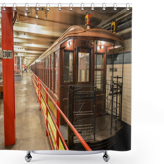 Personality  New York Transit Museum Shower Curtains