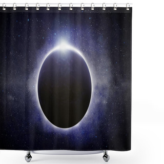 Personality  Eclipse Shower Curtains