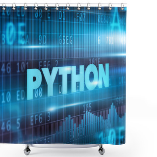 Personality  Python Concept Shower Curtains