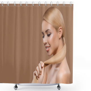 Personality  Hair Shower Curtains