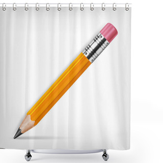 Personality  Pencil Shower Curtains