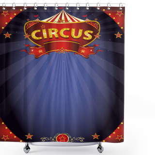 Personality  Fantastic Night Circus Poster Shower Curtains