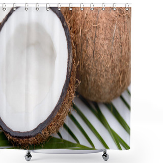 Personality  Organic Ripe Coconuts  Shower Curtains