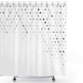Personality  Vector Backgrond Lines  Shower Curtains