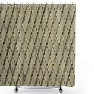 Personality  Wooden Ornament Shower Curtains