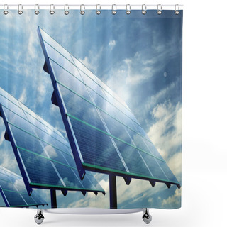 Personality  Photovoltaic Shower Curtains