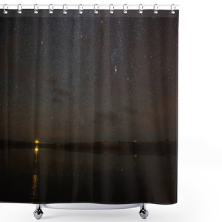 Personality  Starry Sky Shower Curtains