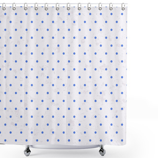 Personality  Seamless Polka Dot Background Shower Curtains