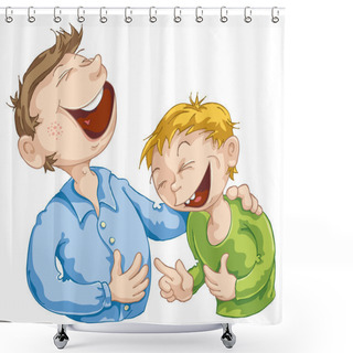 Personality  Funny Story Shower Curtains