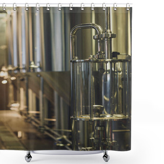 Personality  Modern Brewery Equipment  Shower Curtains