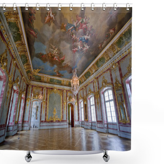Personality  Interior Ballroom In Rundale Palace Shower Curtains