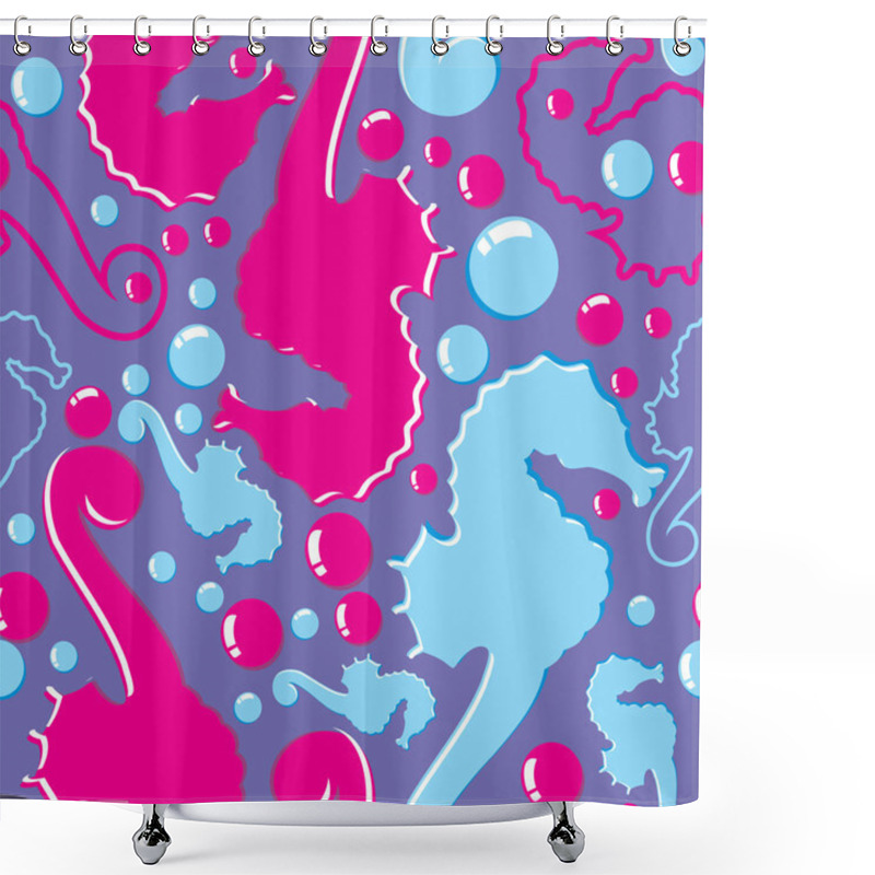 Personality  Animals Seamless Shower Curtains