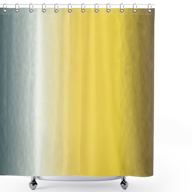 Personality  colorful geometric background with mosaic design shower curtains