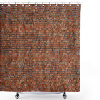 Personality  Concrete Brick Texture Shower Curtains