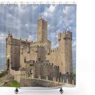 Personality  Javier Castle In Navarra, Spain Shower Curtains