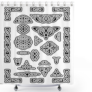 Personality  Celtic Knots Collection Shower Curtains