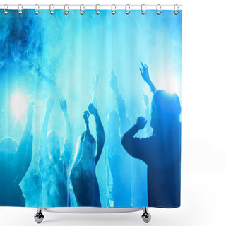 Personality  People Dancing In Nightclub  Shower Curtains