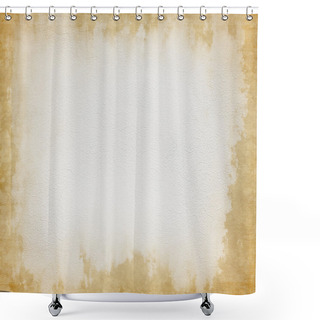Personality  Grunge Old Wet Paper Sheet Background With Coffee Stains Shower Curtains