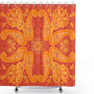 Personality  Ethnic Pattern Shower Curtains