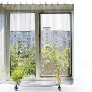Personality  Window Shower Curtains