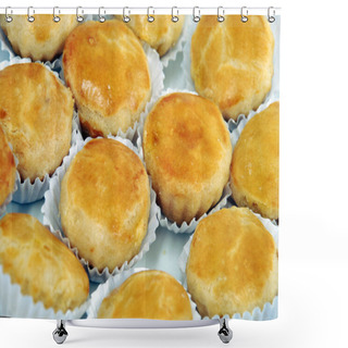 Personality  Empadinha, Traditional Brazilian Snack Shower Curtains