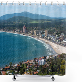 Personality  Piriapolis Town In The Uruguay Coast, Maldonado Province Shower Curtains