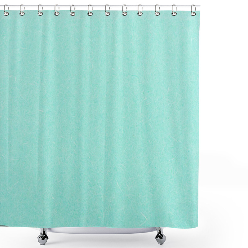 Personality  texture of turquoise color paper as background shower curtains