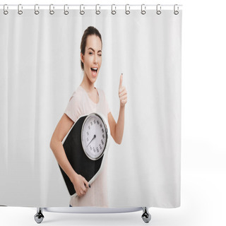 Personality  Scales Shower Curtains