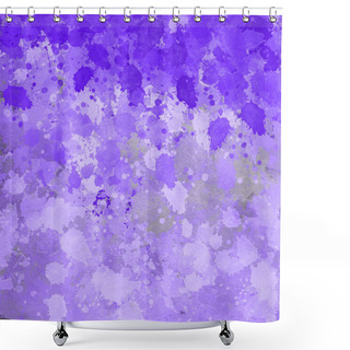 Personality  Colorful Blotched Surface As Background   Shower Curtains