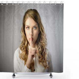 Personality  Silence Shower Curtains