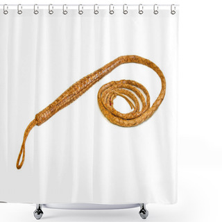 Personality  Leather Whip Shower Curtains