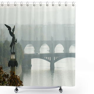 Personality  Old Prague Shower Curtains
