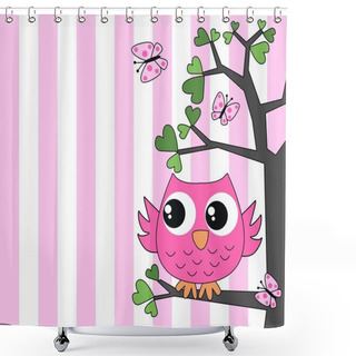 Personality  Happy Birthday Or Baby Shower Shower Curtains