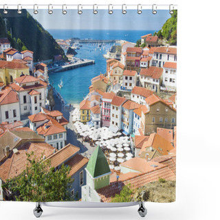 Personality  Cudillero In Spain Shower Curtains