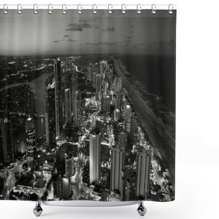 Personality  City Evening Shower Curtains