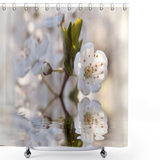 Personality  Charming Spring Flowers Shower Curtains