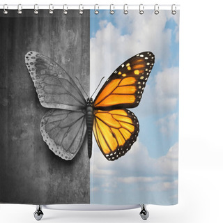 Personality  Bipolar Mental Disorder Shower Curtains