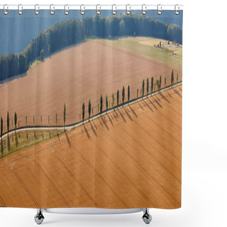 Personality  Panoramic Shower Curtains