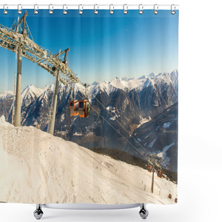 Personality  Ski Resort Bad Gastein In Austria Shower Curtains
