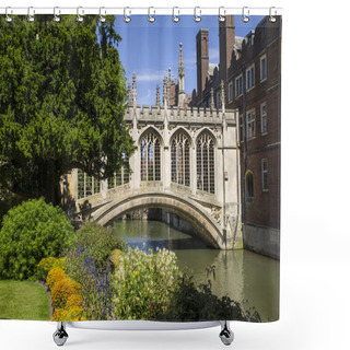 Personality  Bridge Of Sighs In Cambridge Shower Curtains