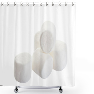 Personality  Marshmallows Shower Curtains