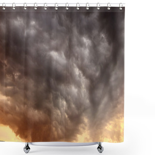Personality  Beautiful Sky Clouds Shower Curtains