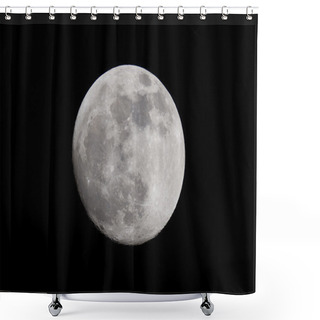 Personality  Moon Shower Curtains