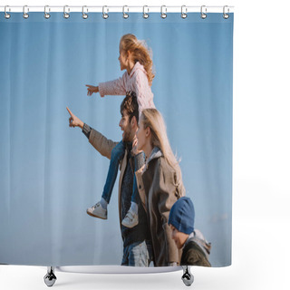 Personality  Parents Shower Curtains