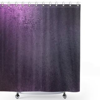 Personality  Purple Background Shower Curtains