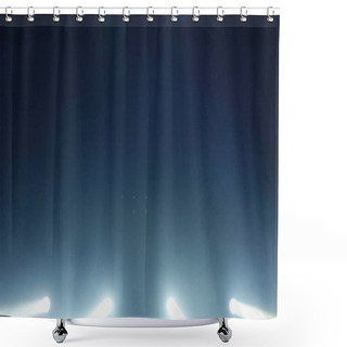 Personality  Stage Scene Spotlights Beam Spot. Smoke In To Spotlight. High Quality. Shoot On Red Dragon Camera. Stage, Scene, Area, Arena, Live,  Background Wallpaper Photo Banner Backdrop Texture. Shower Curtains