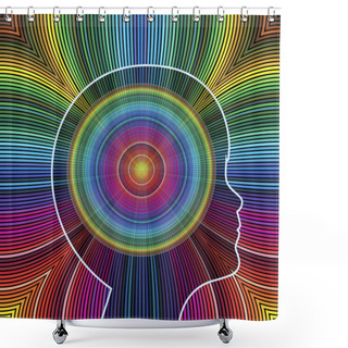 Personality  Kids And Sensory Overload Shower Curtains