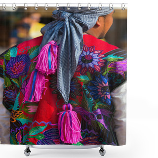 Personality  Mexican Dress - Zinacantan Chiapas Mexico Shower Curtains